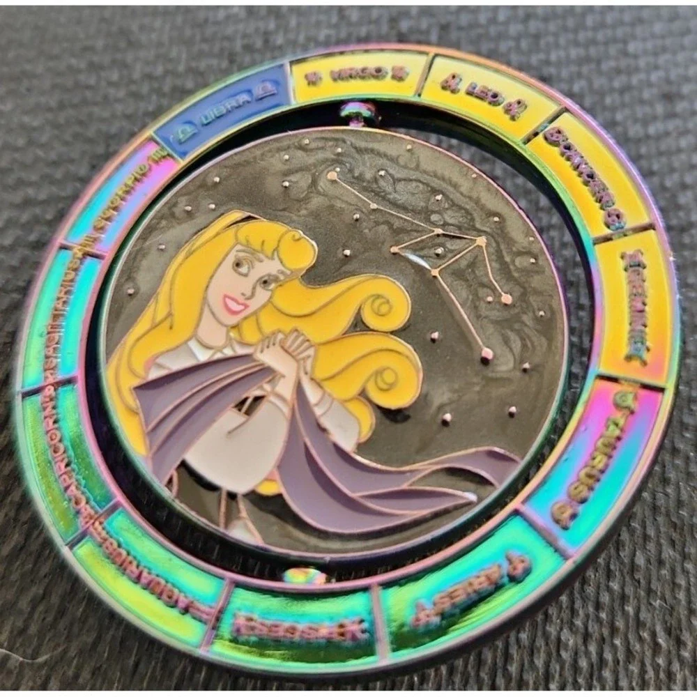 Disney Pin Sleeping Beauty Princess Aurora Spinner‎ 00083 Artist Proof LE 25 AP